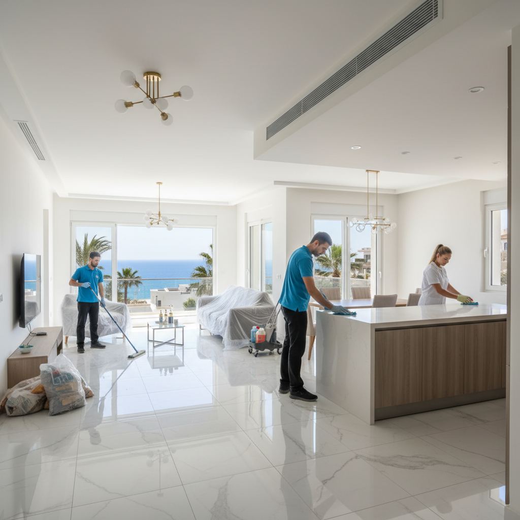 Kıbrıs İnşaat Sonrası Temizlik Rehberi: Adım Adım Kılavuz